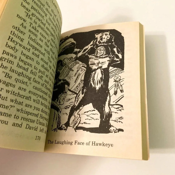 Vintage 1979 The Last of the Mohicans James Cooper Illustrated Classic Edition - Picture 14 of 16